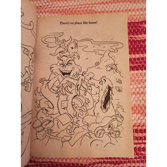 The Grinch Happy Wholiday Mr. Grinch Y2K Coloring Book - Picture 4 of 4